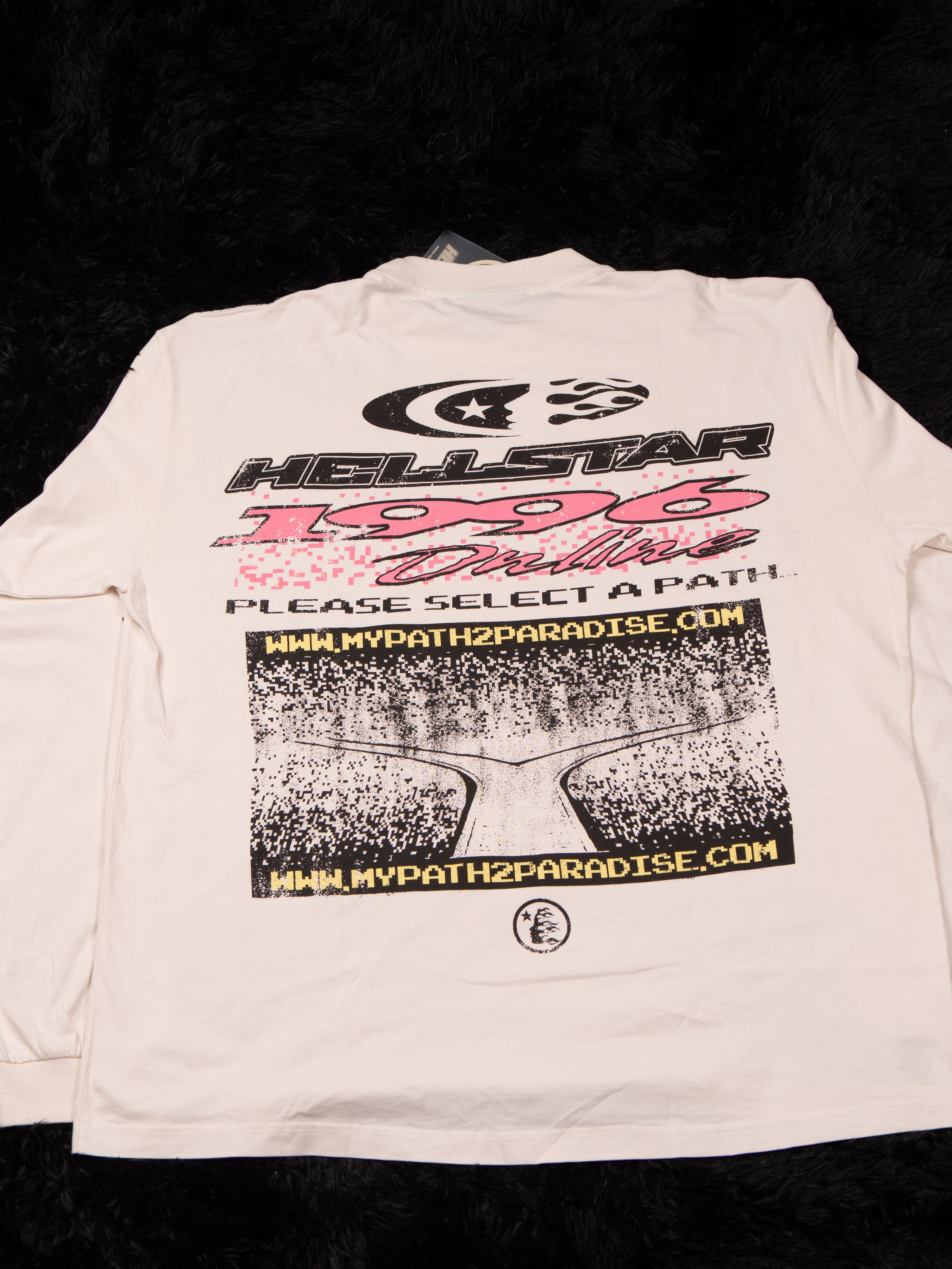 Hellstar Pixel Long-Sleeve ‘White’