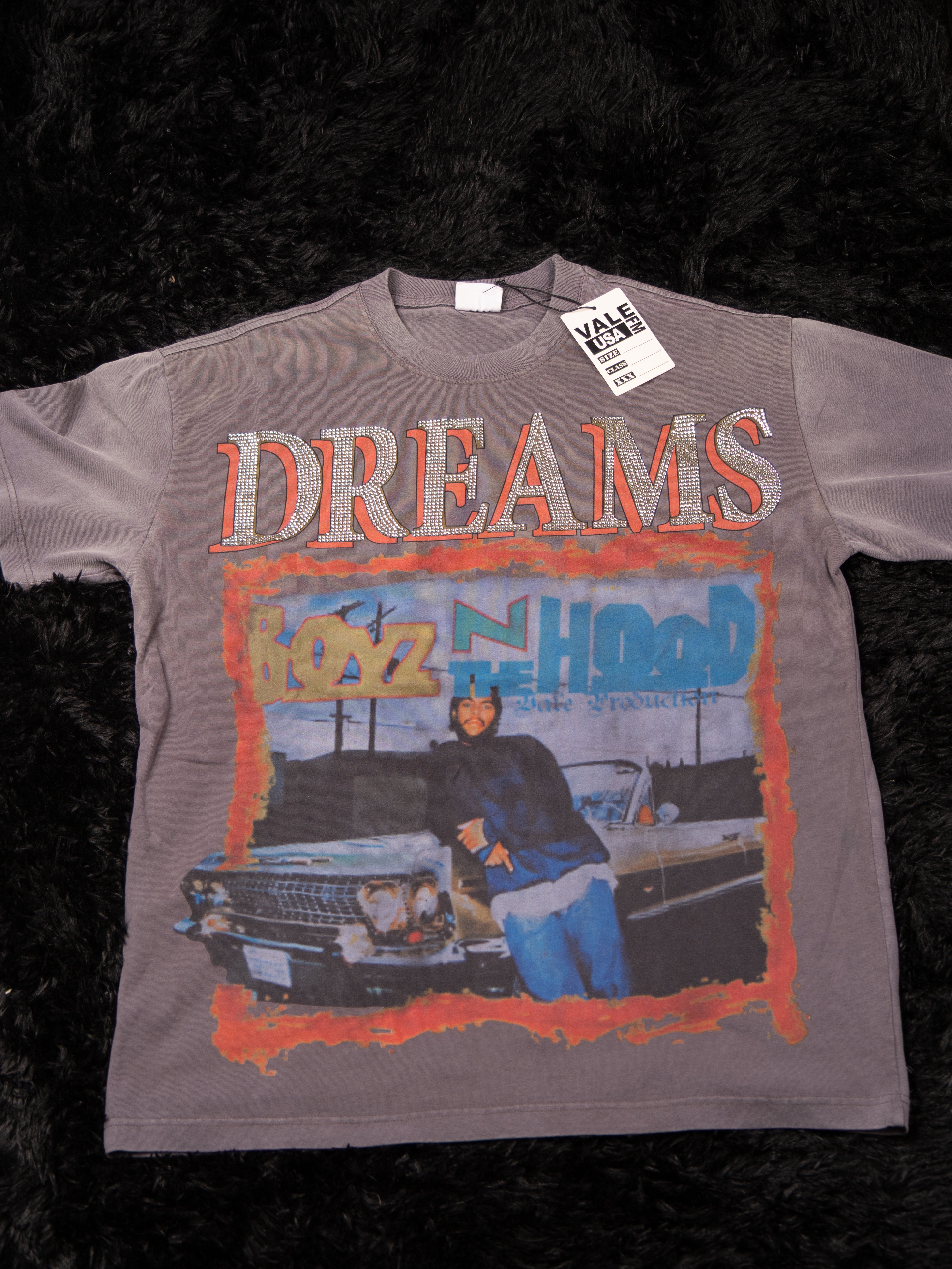 Vale Forever Nostalgia Bling Tee ‘Taupe’