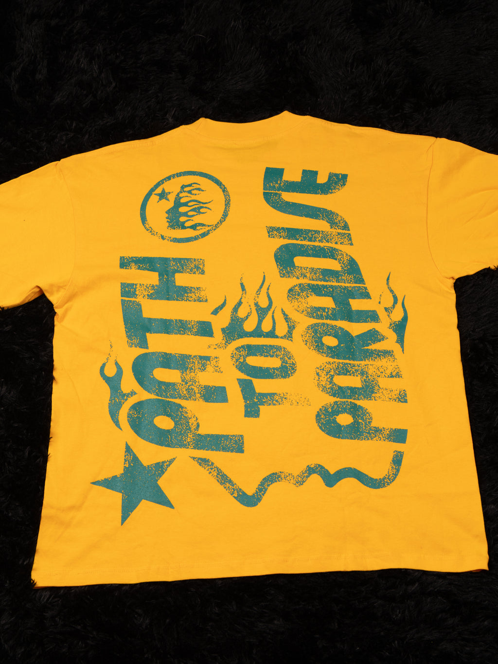 Hellstar Jesus Tee Path To Paradise ‘Yellow’