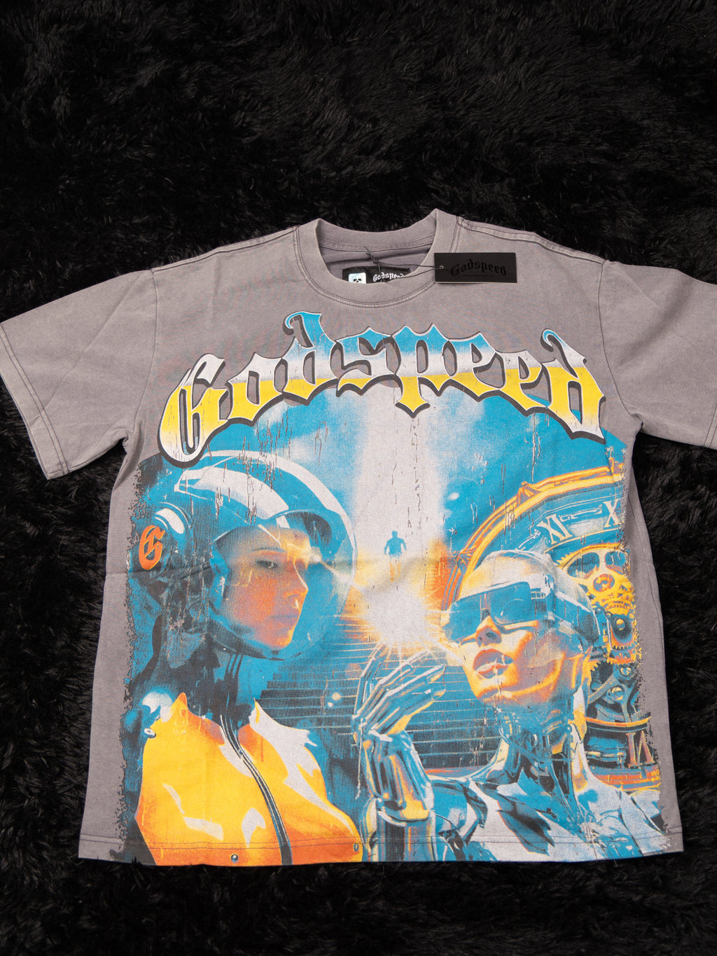 Godspeed Robot Tee ‘Grey’